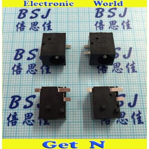 100pcsDC-044 2.0mm SMD DC Power Charging Socket with 3Pins Electronics