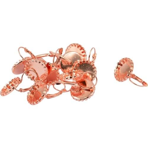 12pcs French LeverBack Earrings Earwire Hooks Findings Jewellery Making 14mm