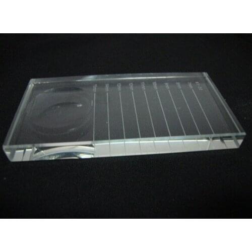 2017 2 in 1 Ceramic Lash Tiles Individual Eyelash Extension Pallet Smart Glue Ring False Eyelashes Adhesive Glue Holder