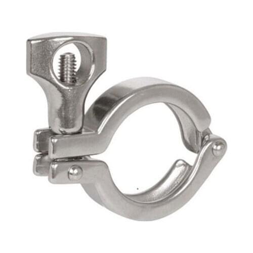 Free shipping 5" Sanitary Stainless Steel Tri Clamp Fits 145MM OD Ferrule