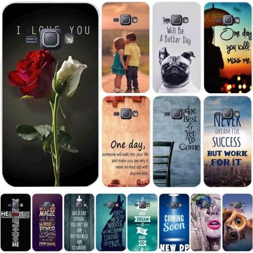 Case For Samsung Galaxy J1 2016 Case Cover Soft Silicone TPU Back Phone Case For Samsung Galaxy J1 J 1 J120 J120F SM-J120 Cover