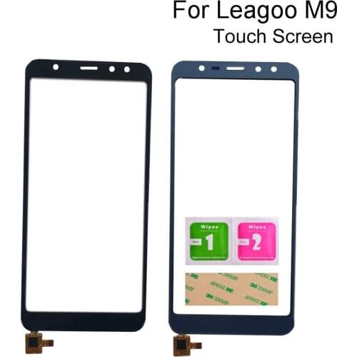 Digitizer Panel For Leagoo M9 Touch Screen Front Glass Digitizer Panel Screen Mobile Phone Tools 3M Glue