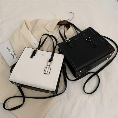 Designer PU Leather Shoulder Bags for Women 2021 Classic High Capacity Handbags Travel Luxury Hand Bag Female Large Shoulder Bag