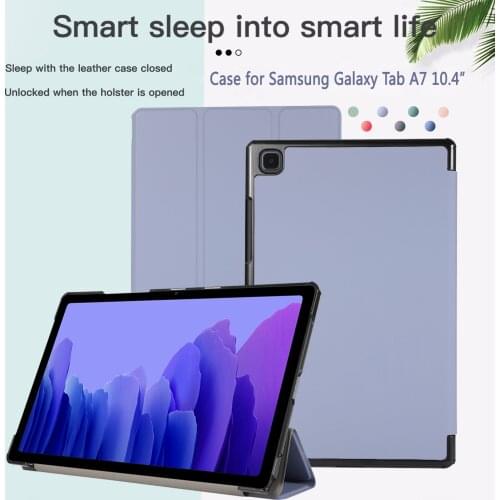 For Samsung Galaxy Tab A7 10.4 inch 2020 Tablet Case, Smart Sleep Wake Shell Cover For Galaxy Tab A7 SM-T500 SM-T505 SM-T507