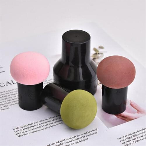 Mushroom Head Makeup Sponge Cosmetic Puff Makeup Blender with Storage Box Foundation Powder Sponge Women Beauty Tools Make Up