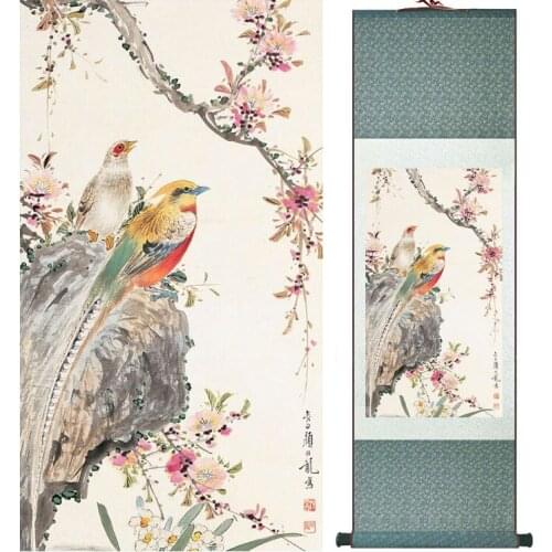 YanBolong Birds and flowers painting home office decoration painting living room painting No.040105