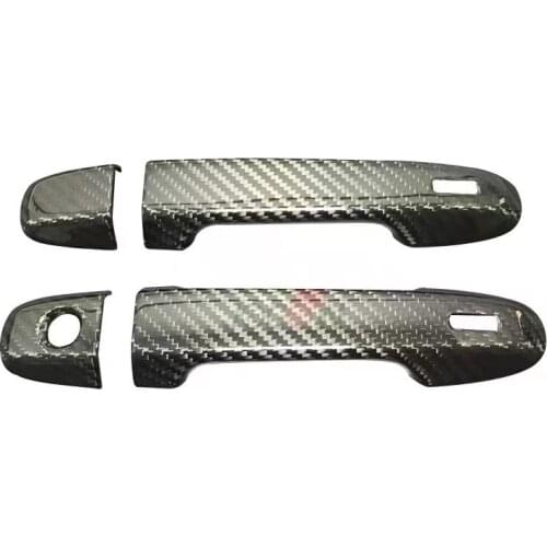 De fibra de carbono para Toyota 86 GT86 FT86 ZN6 Scion FR-S Subaru BRZ 2013 - 2019 manija de puerta Exterior Sensor inteligente