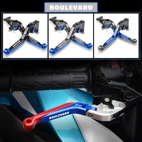 FOR SUZUKI BOULEVARD S83 2005 2006 2007 BOULEVARD S83 Motorcycle Adjustable Folding Extendable Brake Clutch Levers Accessories