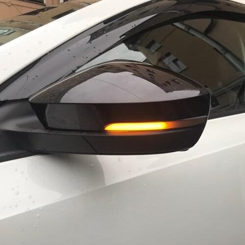 LED Side Wing Rearview Mirror Indicator Blinker Repeater Dynamic Turn Signal Light For Skoda Octavia Mk3 5E 2013-2017 2018 2019