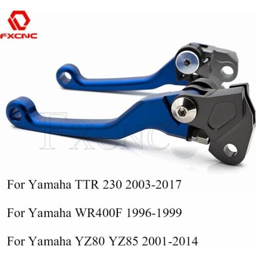 Matt Color Motocross Dirt Pit Bike Dirtbike Brake Clutch Lever For Yamaha YZ80 YZ85 YZ 80 85 TTR 230 TTR230 WR400F WR400 F