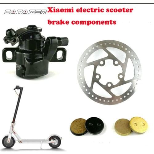 Electric Scooter Brake Pads Disc Replacement Parts for M365 Scooter Skateboard Caliper Brake Disc Braking Parts