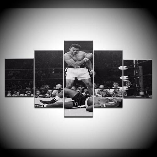 Sports in American life: a history 5 Panel HD Print wall posters Canvas Art Painting For living room home decoration artwork