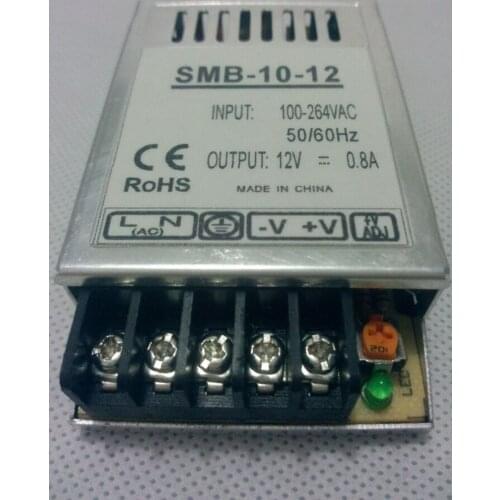 10W 12V 1A Ultra thin Single Output Switching power supply for LED Strip light 90V-260V AC Input