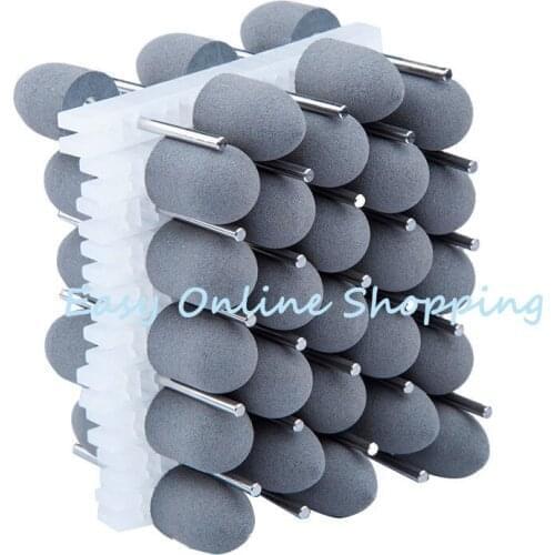 100pcs Grey Dental SILICONE Polishers Resin Base Acrylic Polishing Burs New Dental lab burs