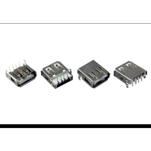 5x New USB Jack for Laptop USB Jack USB mother seat Copper (nickel Plated) - USB 103