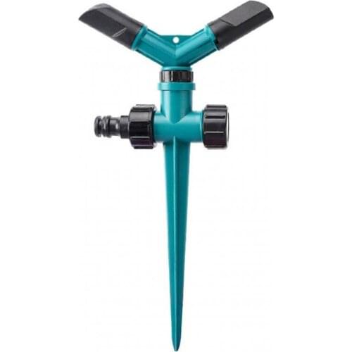 1/2-arm Automatic Rotating Sprinkler Garden Agriculture Yard Lawn Irrigation Watering Nozzles Lawn Garden Sprinkling Irrigation