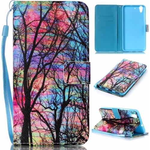 For Huawei Y6 II cover case,50pcs/lot,3D painted relief TPU leather flip wallet case for Huawei Y6 II,card slot case for Y6II