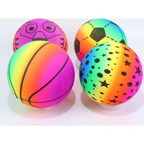 1 9-inch colorful inflatable ball summer swimming pool toy party floating bouncing ball underwater game balloon beach children s