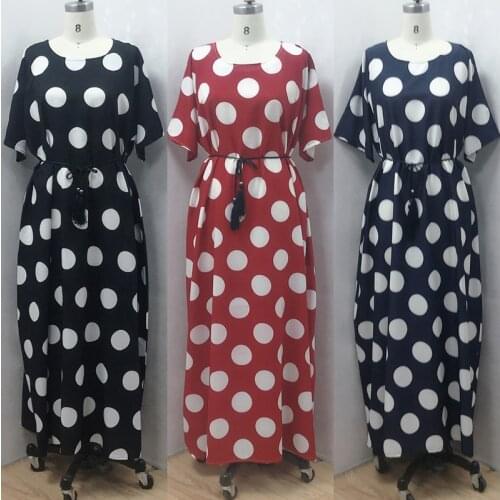 Dashikiage New Fashion Womens Traditional African Print Dashiki Party Large Size Long Dress