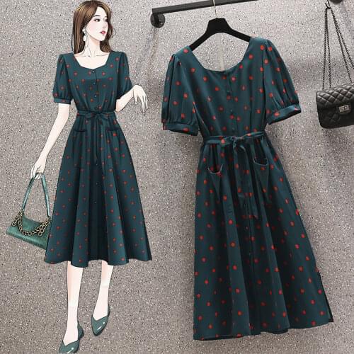 HKSZ Summer Short Sleeve Dresses