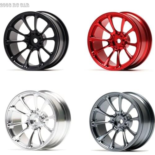 Wheel Rims 4P 1.9" Aluminum Hub For RC 1/10 On-Road Drift MST AXIAL Tamiya WLTOYS Axial SCX10 SCX10 II 90046 90047 NEW ENRON