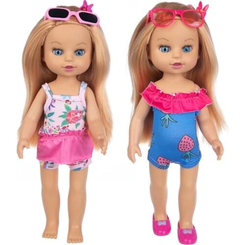 2021 Suit 14Inch Baby Dolls Pop Reborn Silicone Girl 35cm Born Poupee Boneca Baby Soft Toy Girl Todder Gift