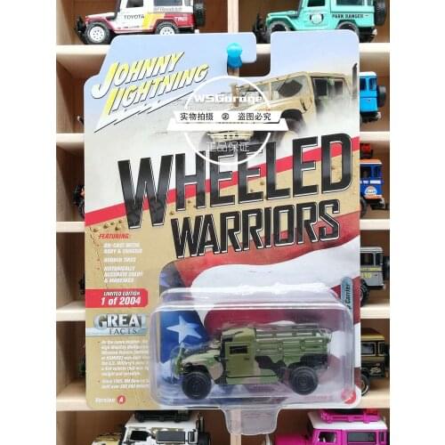 Johnny Lightning 1/64 Humvee truck Cargo-Troop Carrier Diecast Collection of Die-casting Simulation Alloy Model Children Toys