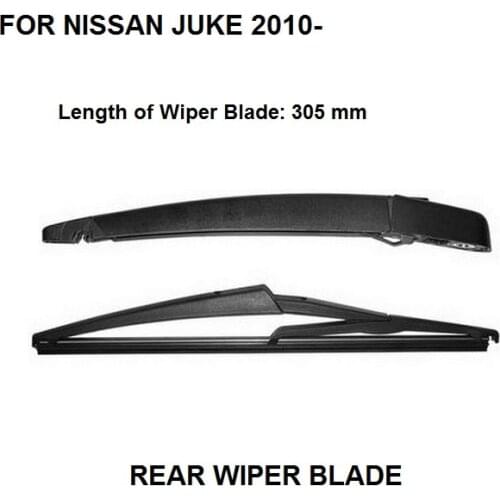 Rear Windshield Window Windscreen Wiper Arm Blade Set FOR NISSAN Juke 2010-2016