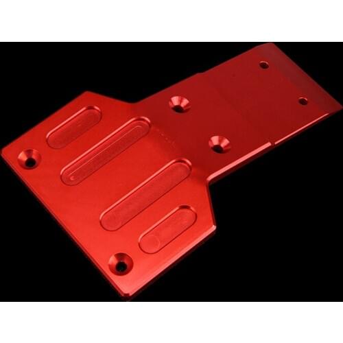 CNC alloy bottom protection board skid plate for 1/5 HPI KM ROVAN Baja 5B 5T 5SC