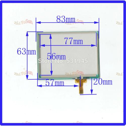ZhiYuSun New 3.5 inch TOUCH Screen panels 83mm*63mm 83*63 Freeshipping TR4-035F-04 UN UG
