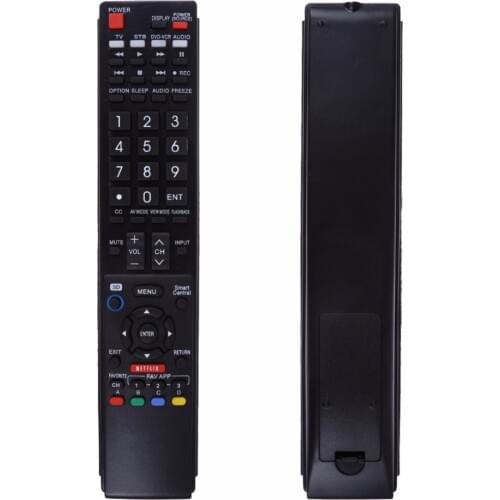 Portable Universal Replacement Remote Control GB118WJSA for SHARP AQUOS TV GB005WJSA GA890WJSA GB004WJSA