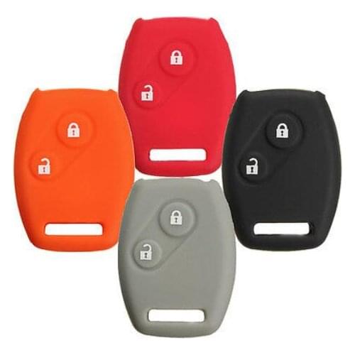 2 Button Silicone Remote Key case Fob Protector Cover Fit For Honda Accord Civic