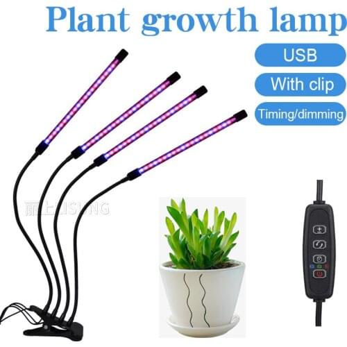 Usb Led Grow Light Usb Phyto Lamp Full Spectrum Fitolamp With Control Phytolamp For Plants Seedlings Flower 5v Light Bar