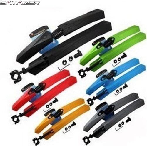 Cycling Mountain Bike Bicycle Front Mudguard Rear Fender Mud Guard Set for MTB Road Bike Wings Front and Rear Mudguard