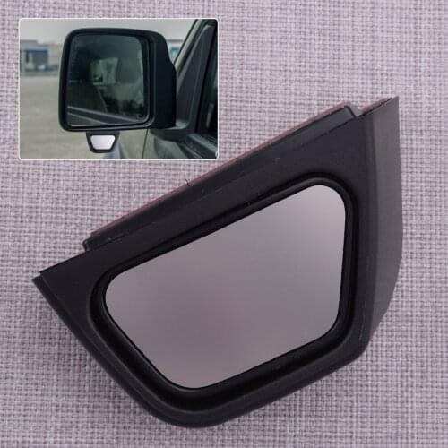 CITALL Car Left Rearview Blind Spot Assist Mirror Fit for Suzuki Jimny 2018 2019 2020 ABS Black Accessories