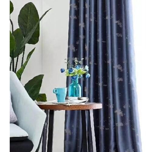 European style jacquard curtains modern minimalist for bedroom living room study room villa luxury curtains tulle custom