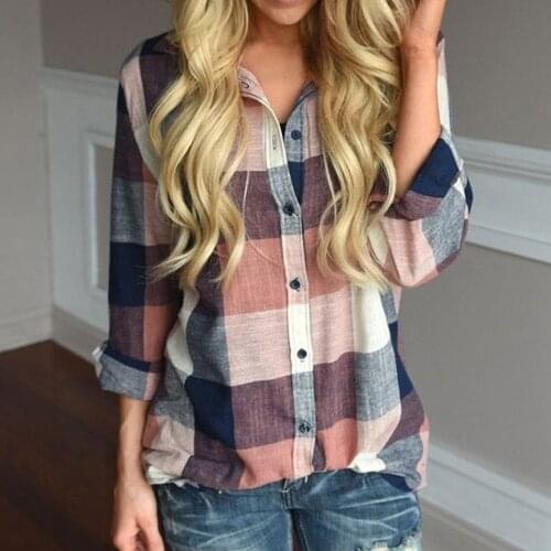 ZOMAXIUJEE Women's Plaid Shirts