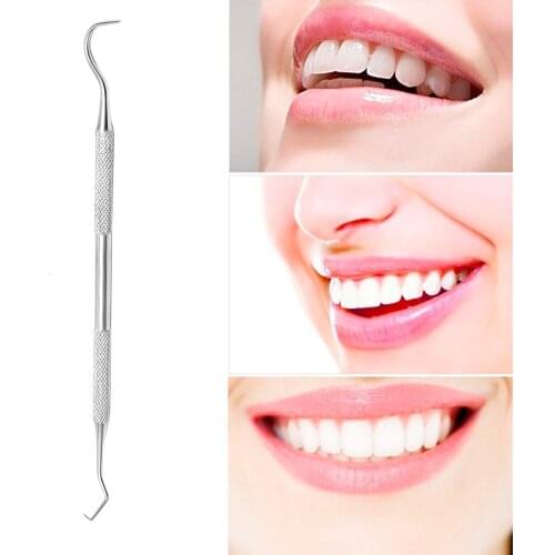 Double Hook Tooth Dental Explorer Probe Materials Dentalist Dentist Tool New Set