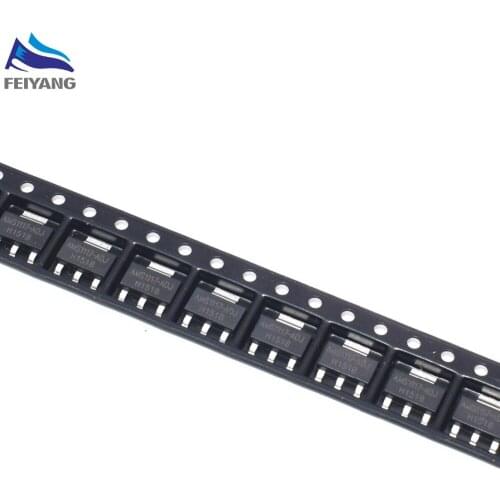 100PCS original AMS1117-ADJ AMS1117 LM1117 1A SOT-223 Voltage Regulator We only provide good quality