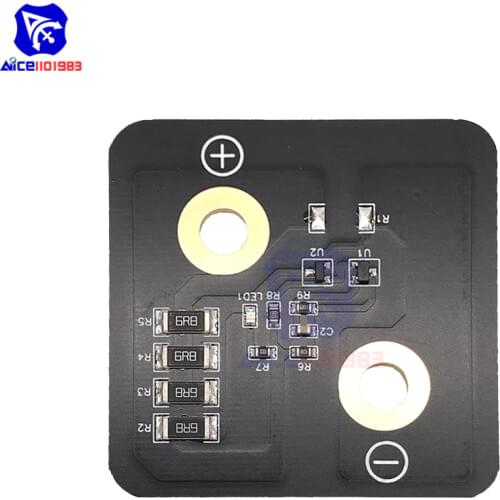 2.8V 3000F Super Farad Capacitor 5.4*5.4cm Balance Board Super Capacitor Voltage Regulator Protection Board