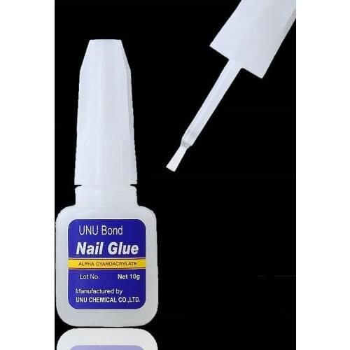 3 psc/lot UV Gel Nail Polish Acrylic False Nail Glue Manicure Fast Dry Super Sticky Nail Glue Tips for Nail Rhinestones Design