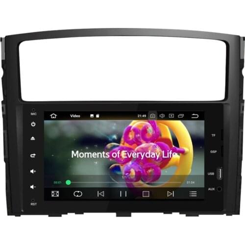 8 Inch Android IPS Screen 4GB RAM Car GPS Radio Head Unit For Mitsubishi Pajero V97 2006- Car Video Player Bluetooth OBD Wifi