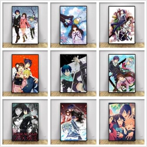 DIY 5D Diamond Painting Anime Noragami Yato Yukine All Square Diamond Embroidery Cross Stitch Mosaic Picture Wall Sticker Poster