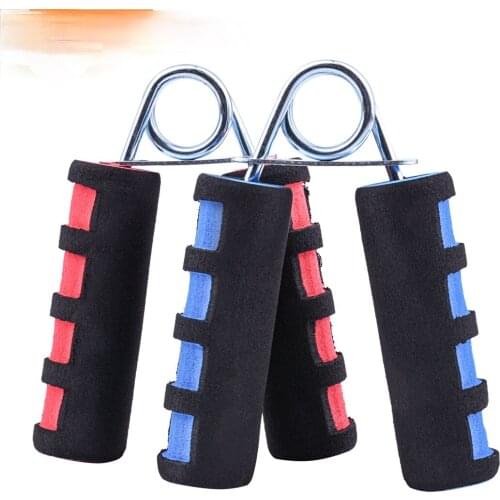 Free Shipping A-type Grip Foam Handle Home Fitness Finger Exercise Spring Steel