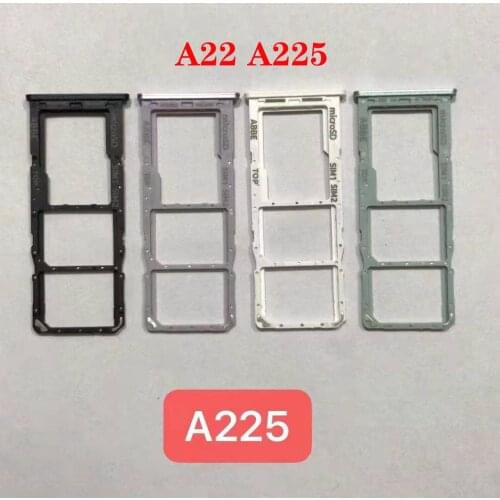 For Samsung Galaxy A22 A225 Sim card slot mobile phone card holder SIM card holder