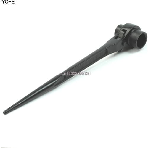 Wrench Tool 19mm/22mm Scaffolding Podger Ratchet Spanner Site Ratcheting Socket Wrench Tool