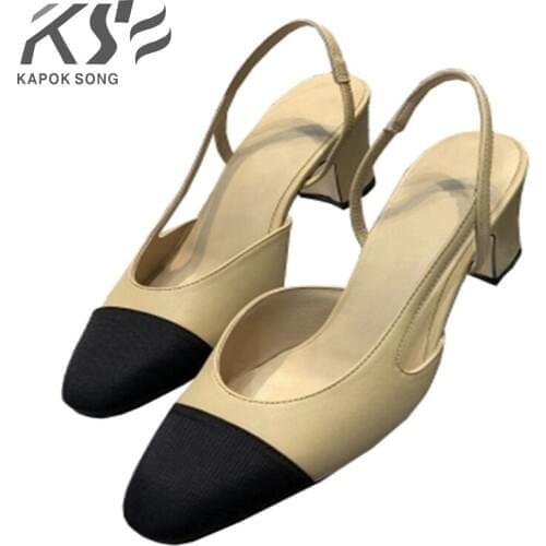 Женские туфли с ремешком KAPOK SONG China At AliExpress