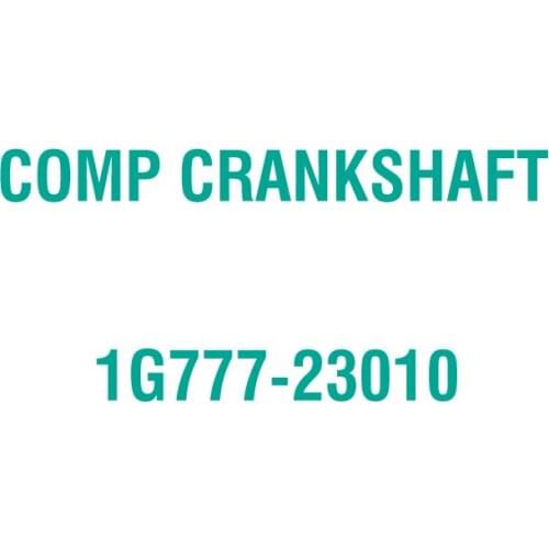 For Kubota 1G777-23010 COMP CRANKSHAFT