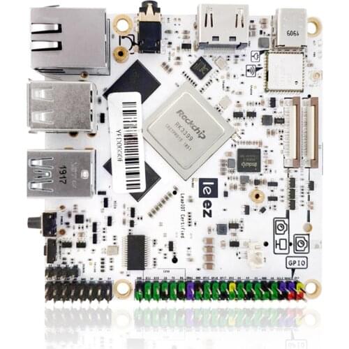 Leez SBC P710 Rockchip RK3399 Android 9.0 ARM Cotex Six Core SBC/Single Board Computer 4GB+16GB with Ubuntu Debian