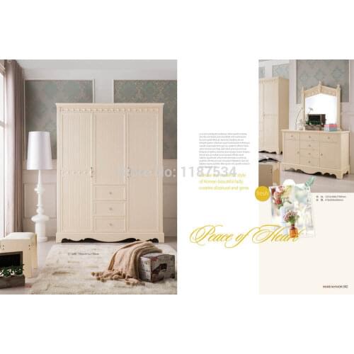 8116 Home bedroom furniture wooden wardrobe chest chifforobe modern home bedroom furniture